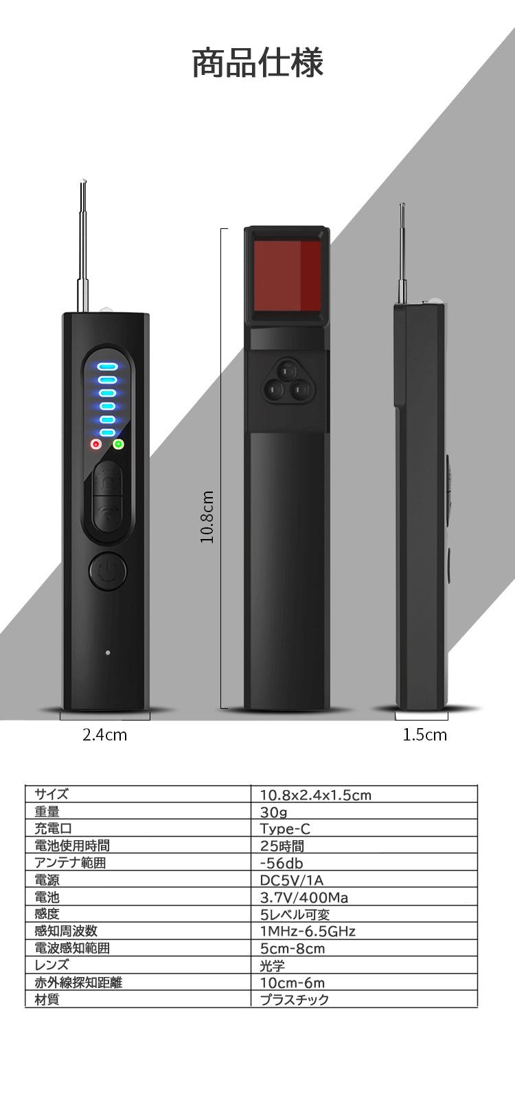 X13 無線発見器