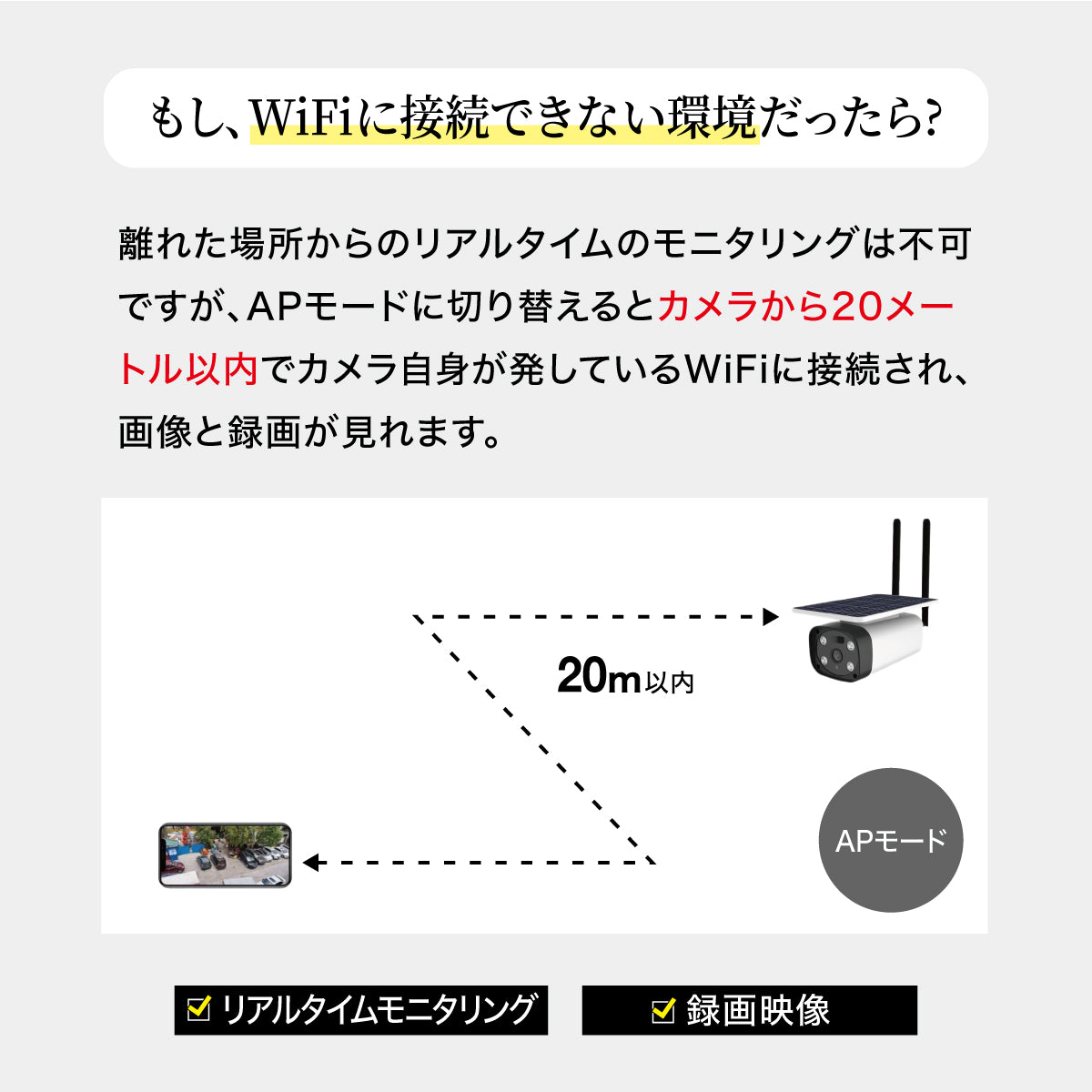 【SDカード付属】TOLEC 防犯カメラ 屋外 ソーラーIPカメラ LTE通信 監視カメラ ワイヤレス WiFiカメラ 屋外 工事不要 防水防塵 アプリ連動 200万画素 LED発光 双方向通話 音声付き録画 農作物被害 獣害 不法投棄(128GB SDカード付き)