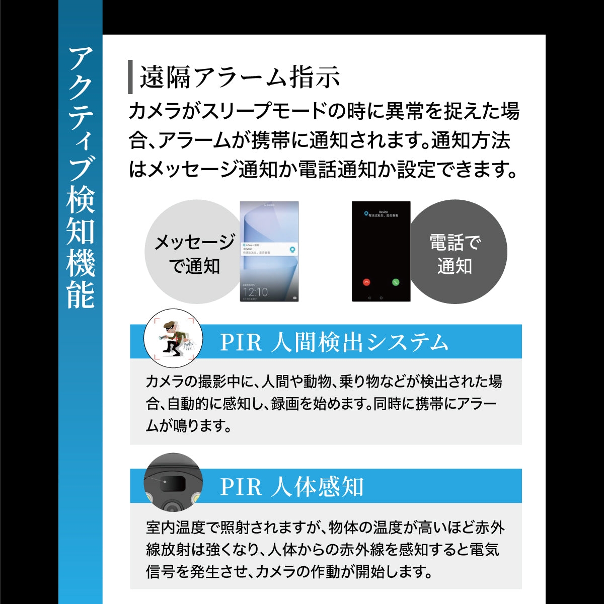 【SDカード付属】TOLEC 防犯カメラ 屋外 ソーラーIPカメラ LTE通信 監視カメラ ワイヤレス WiFiカメラ 屋外 工事不要 防水防塵 アプリ連動 200万画素 LED発光 双方向通話 音声付き録画 農作物被害 獣害 不法投棄(128GB SDカード付き)